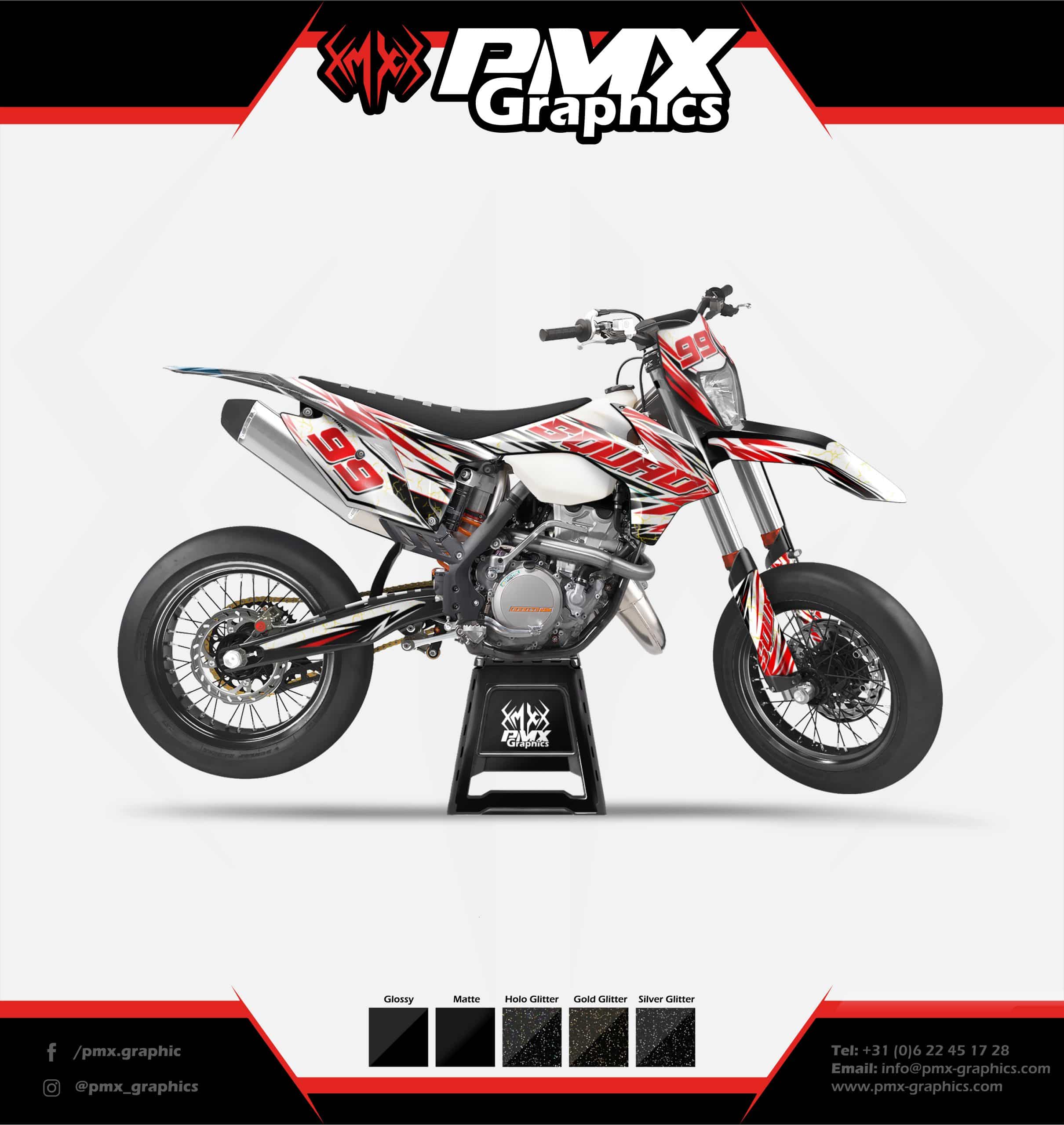 Enduro graphic kit - GritStorm