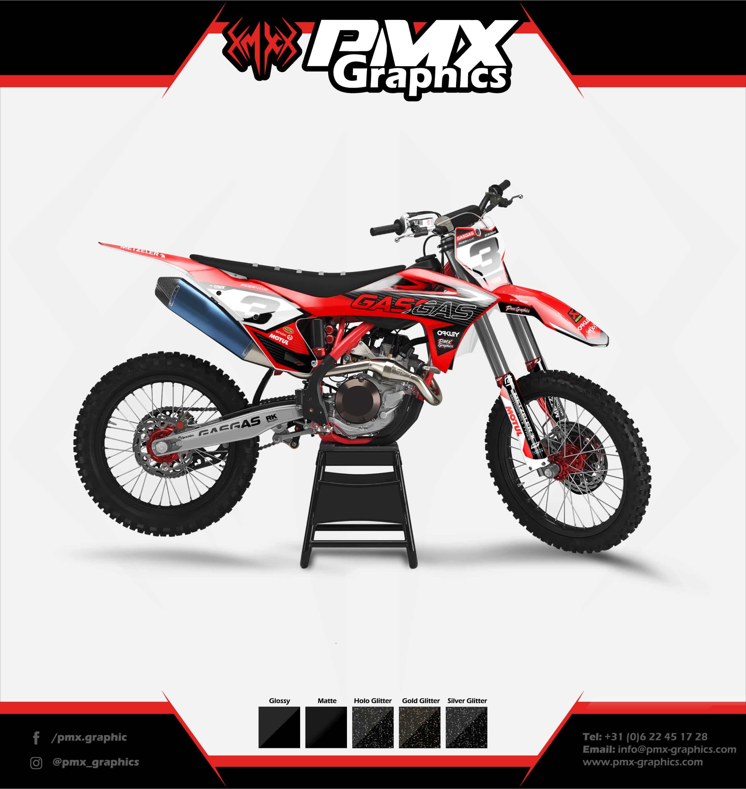 GasGas graphic kit - Ignite Pro