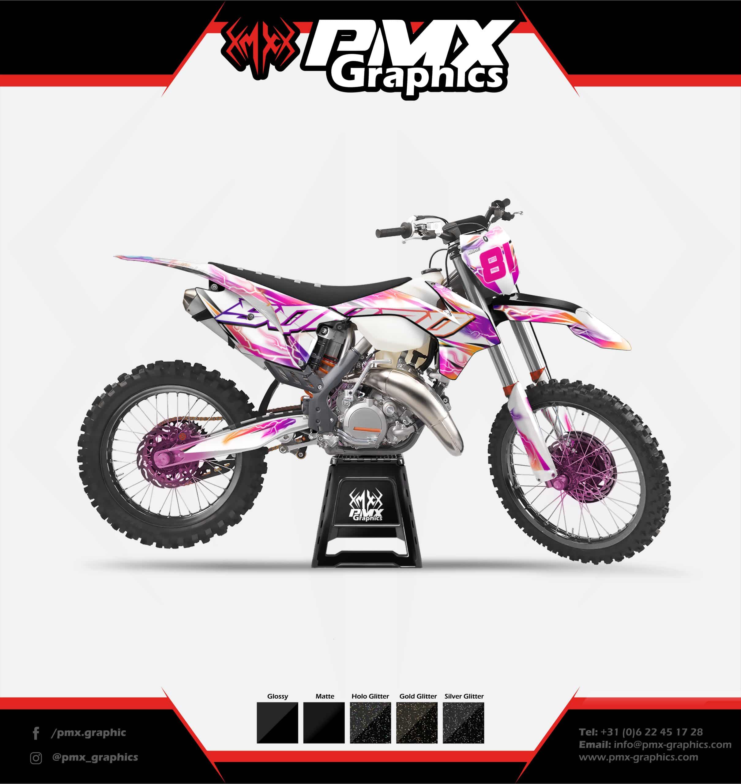 Enduro graphic kit - Impact Trail