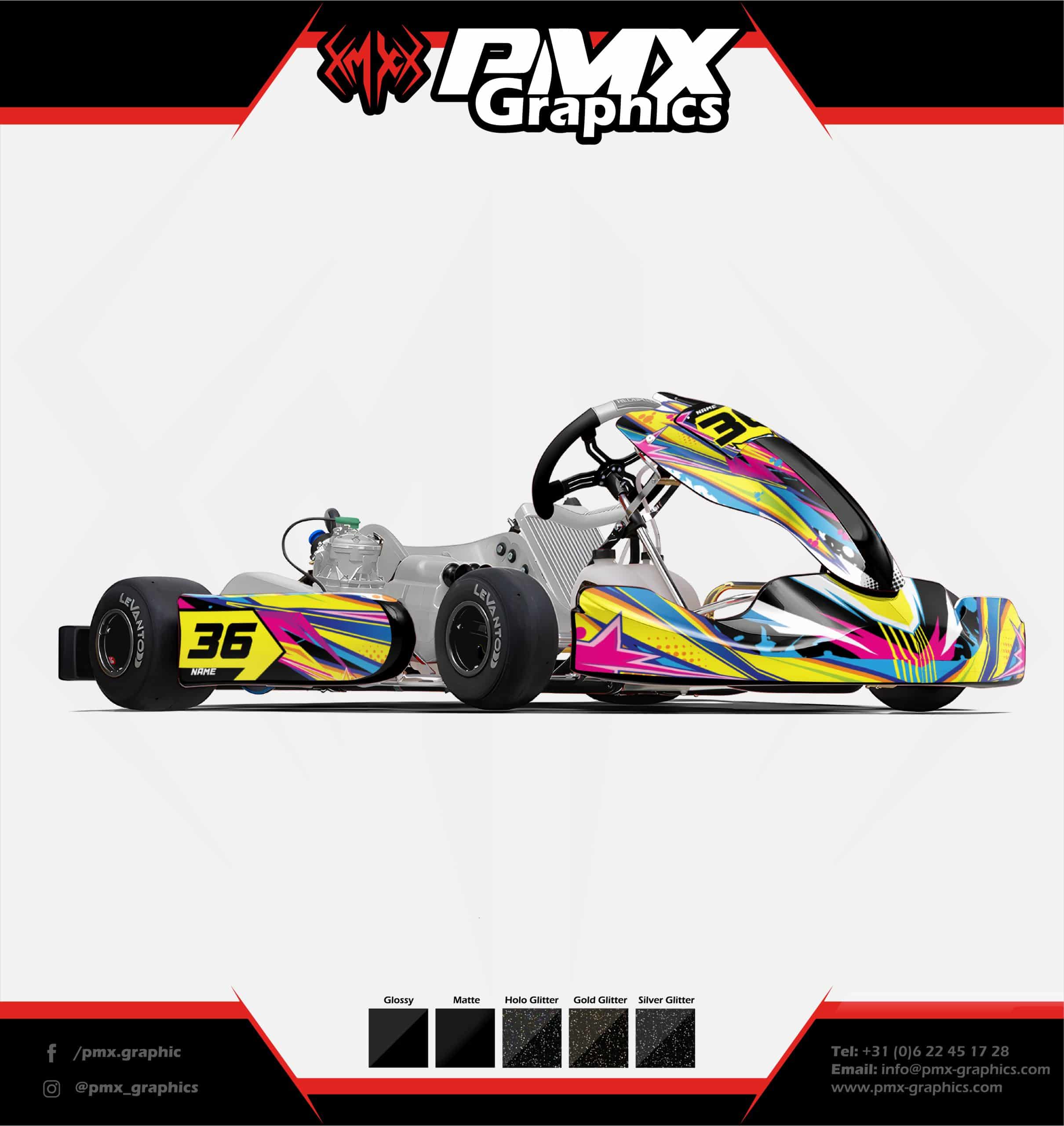 Kart Graphic kit - Kartline Ignition