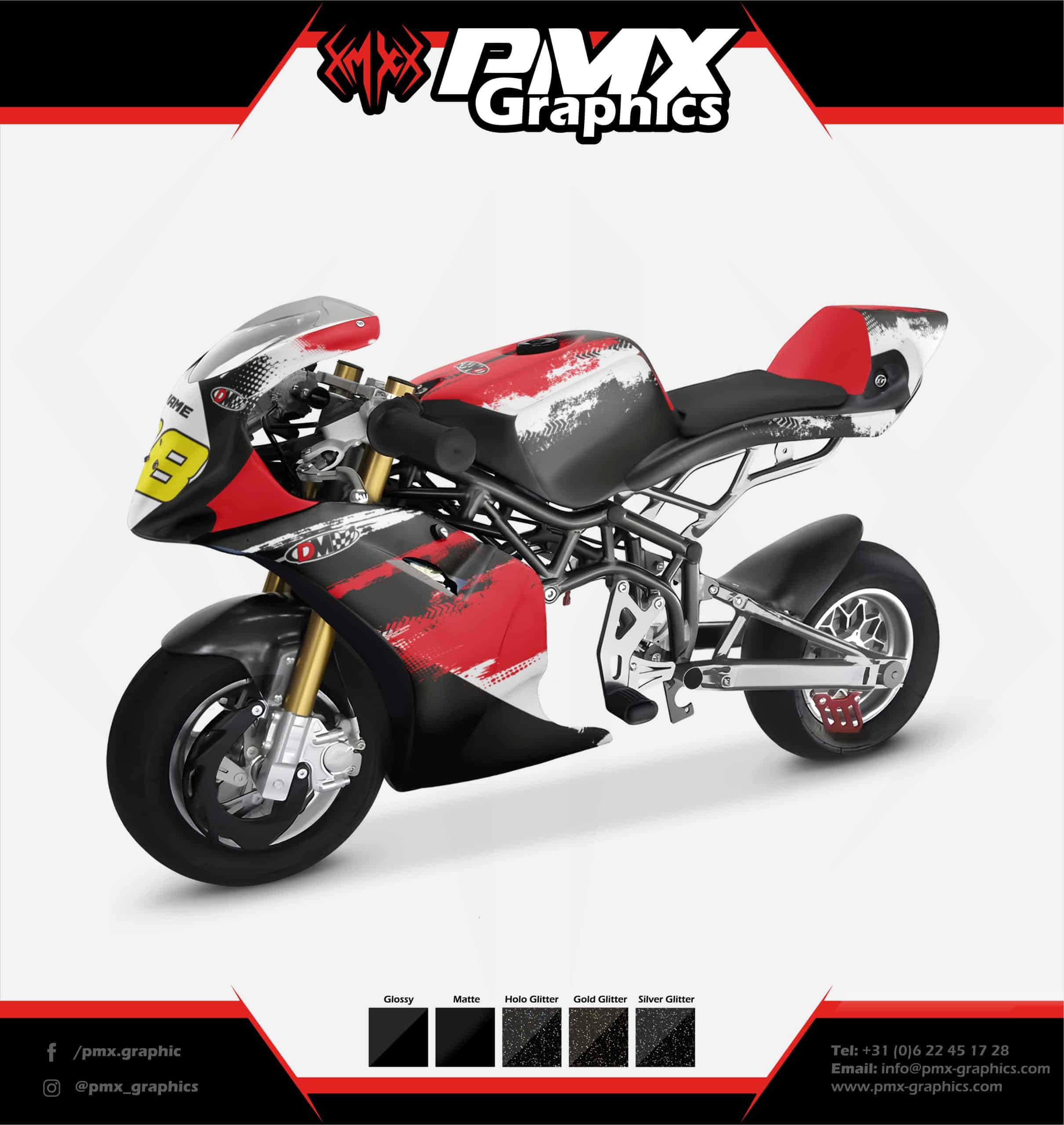 Minimoto Graphic Kit - MicroStrike
