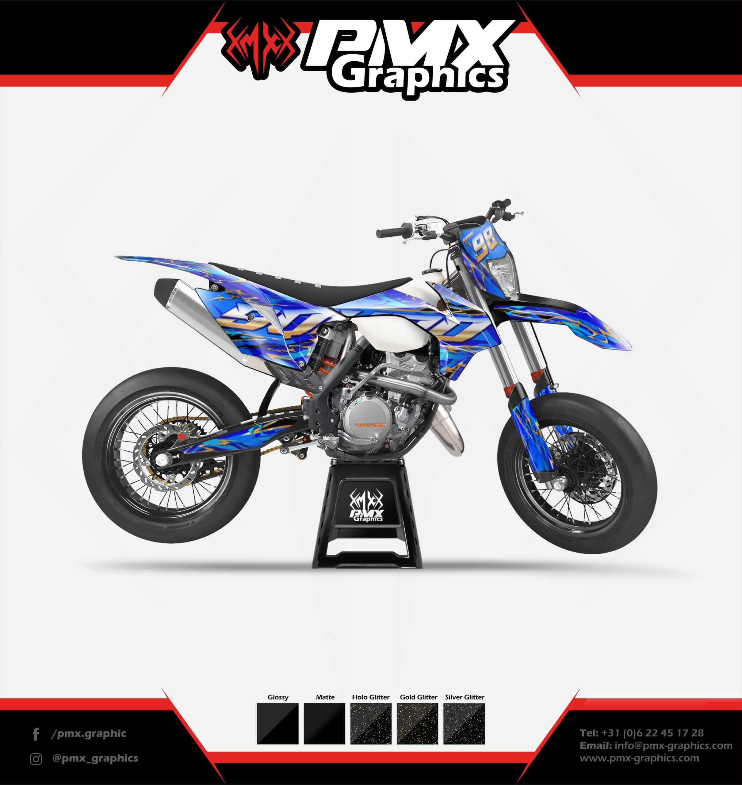 Enduro graphic kit - Mudborne