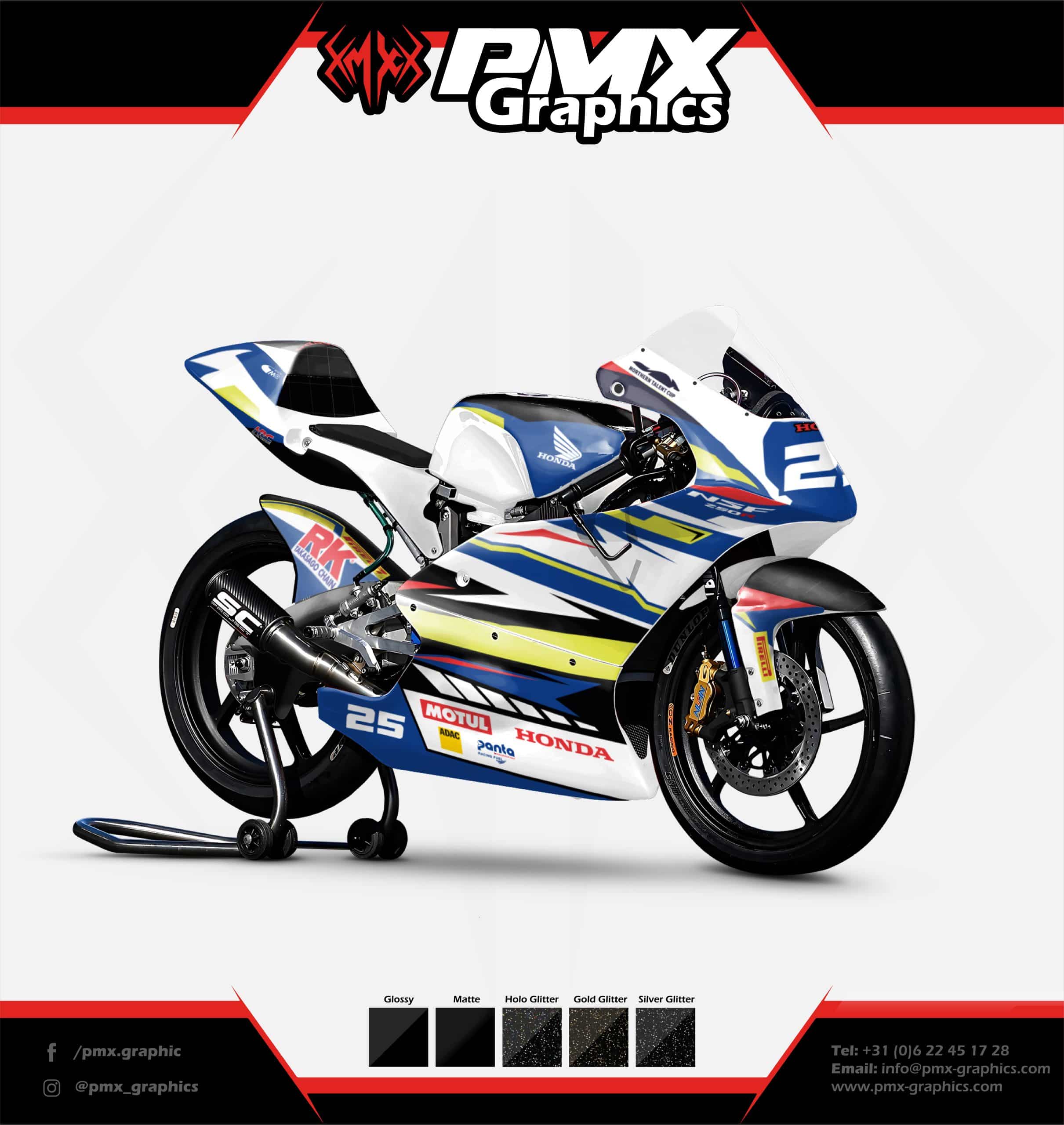 Honda NSF Graphic Kit - NSF FactoryWorks