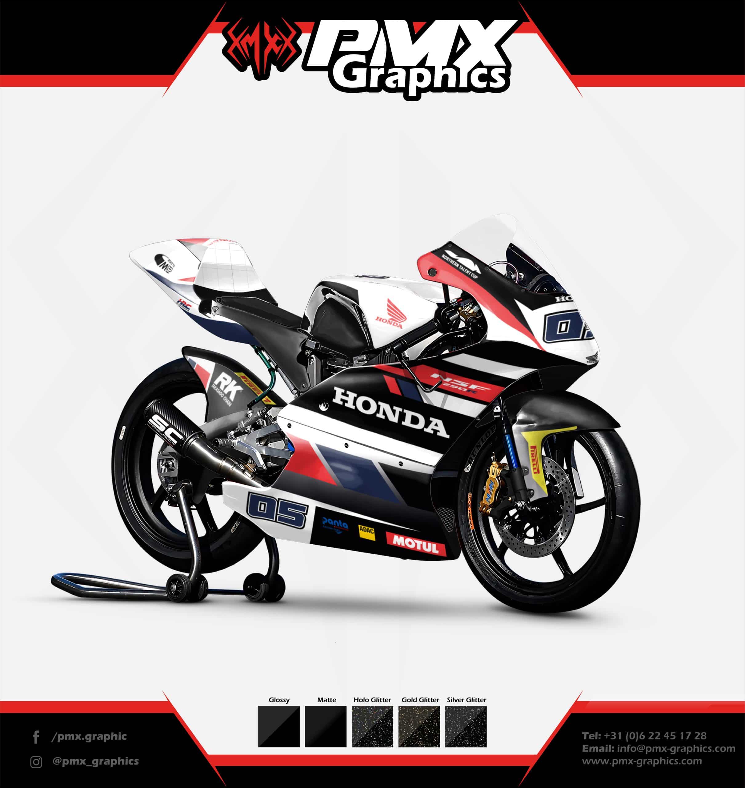 Honda NSF Graphic Kit - RC-Spec Velocity