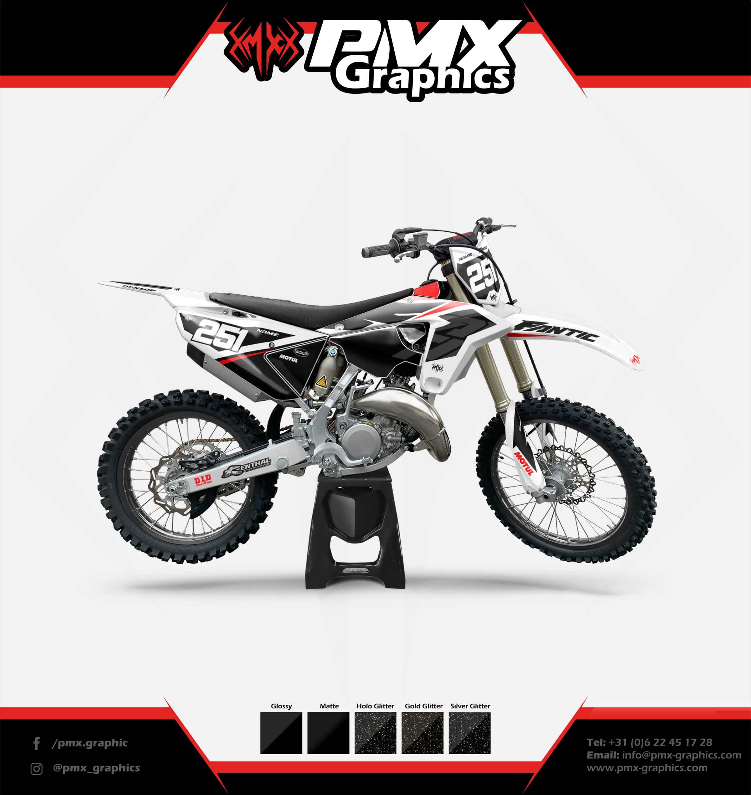 Fantic Graphic kit - RedShift