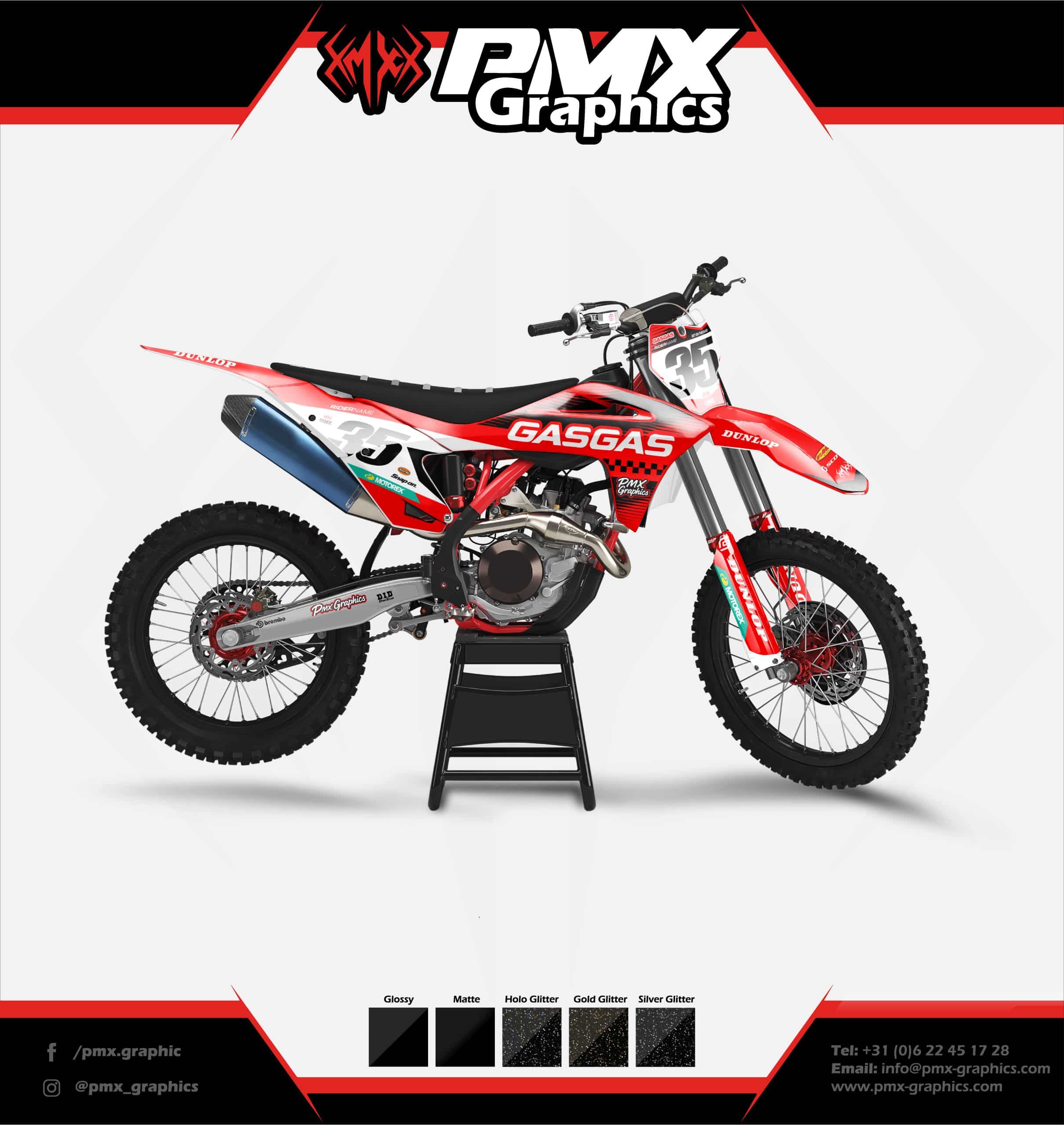 GasGas graphic kit - Trailhammer