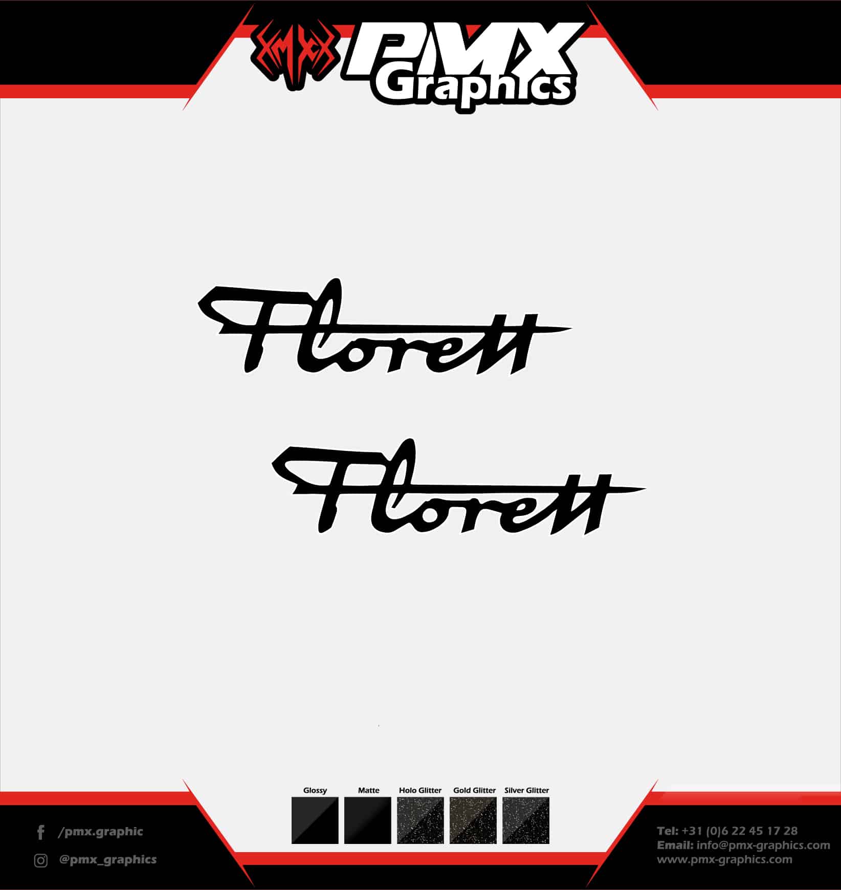 Kreidler - Florett Decal Set