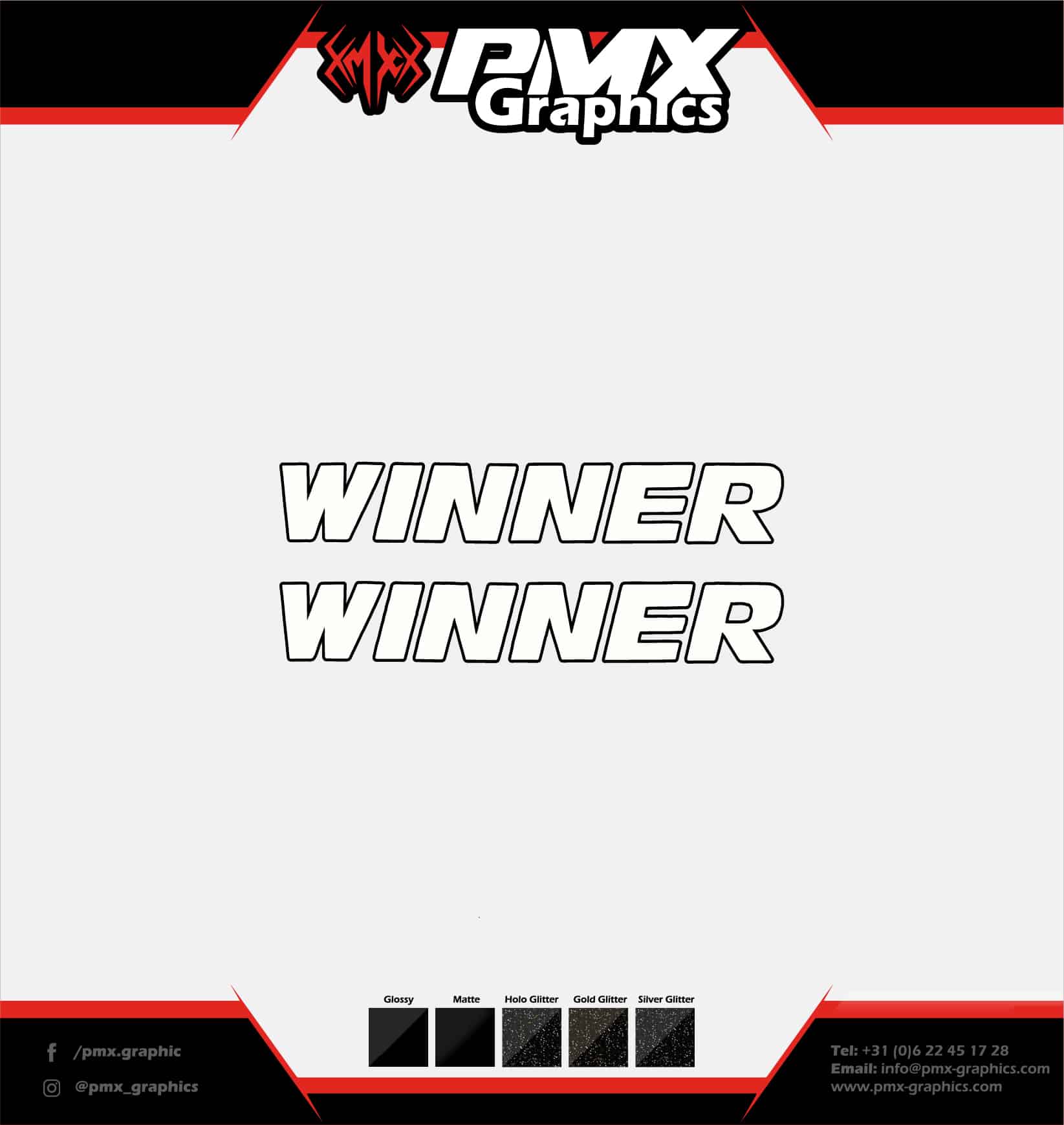 Kreidler - Winner Decal Set