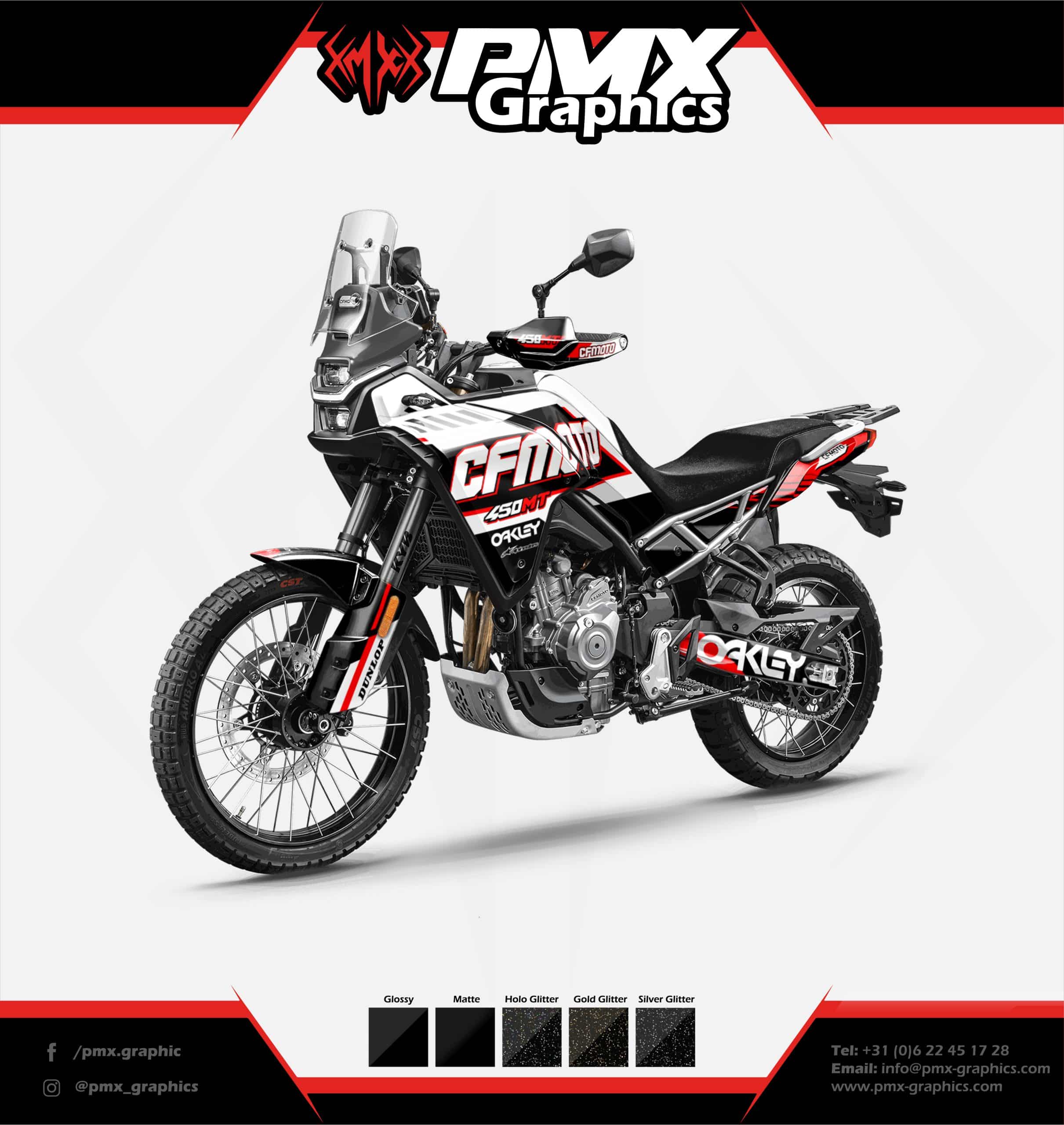 CF Moto Adventure Graphic Kit - CForce Nomad