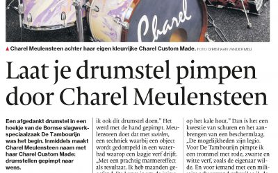 Laat je drumstel pimpen door Charel