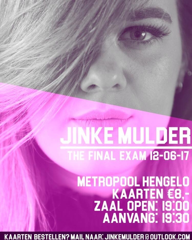 Eindconcert Jinke Mulder