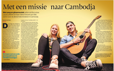 Met een missie naar Cambodja