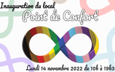Lundi 14 novembre – Inauguration du local « Point de Confort »