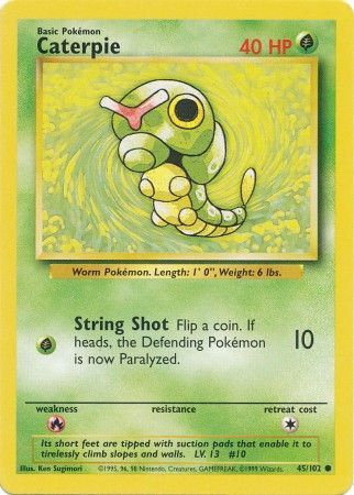 Caterpie – 45/102 – Common Unlimited