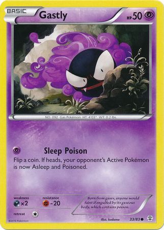 Gastly – 33/83 – Common