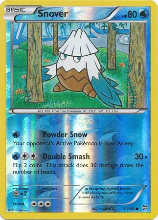 Snover – 39/162 – Common Reverse Holo