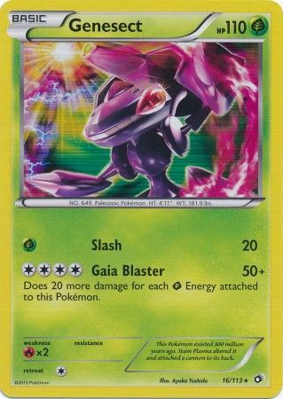 Genesect – 16/113 – Holo Rare