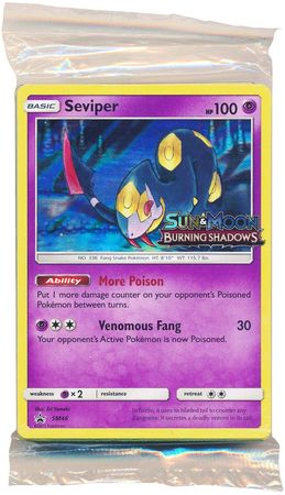 Seviper – SM46 – S&M Burning Shadows Pre-Release Promo Pack of 20 Cards