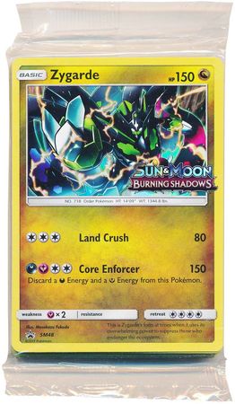 Zygarde – SM48 – S&M Burning Shadows Pre-Release Promo Pack of 20 Cards