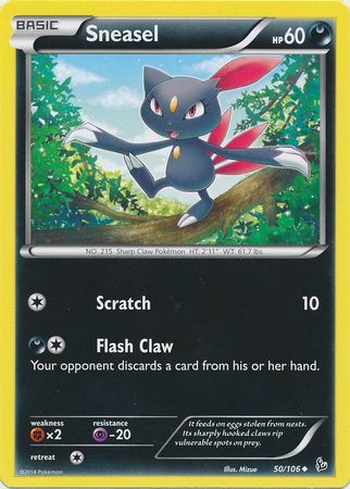 Sneasel – 50/106 – Uncommon