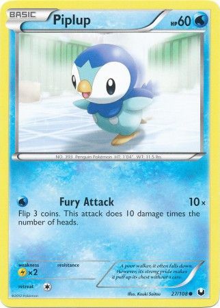 Piplup – 27/108 – Common