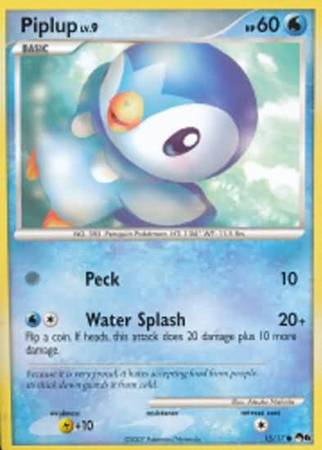 Piplup – 15/17 – Common