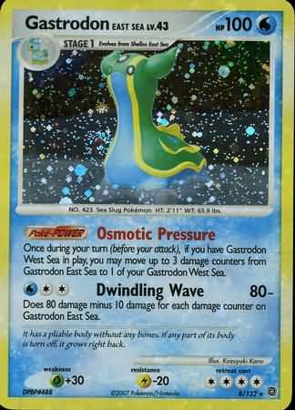 Unown X 71/132 Diamond & Pearl Uncommon Reverse Holo Pokemon Card Near