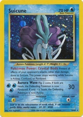 Suicune – 14/64 – Holo Unlimited