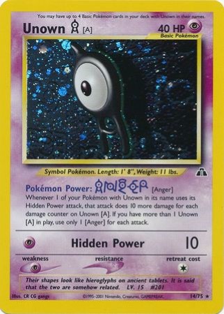 Unown A – 14/75 – Holo Unlimited