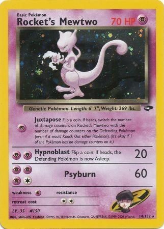 Rocket’s Mewtwo- 14/132 – Holo Unlimited