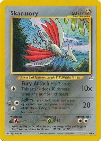 Skarmory – 23/64 – Rare Unlimited