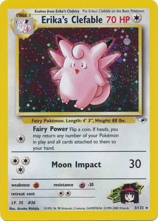 Erika’s Clefable – 3/132 – Holo Unlimited