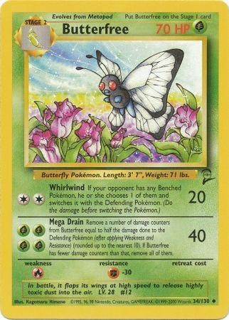 Butterfree – 34/130 – Uncommon