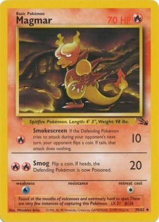 Magmar – 39/62 – Uncommon Unlimited