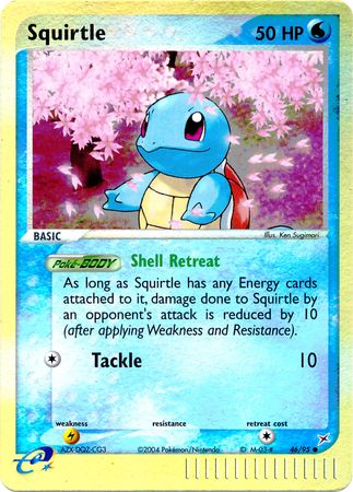 Squirtle – 46/95 – Common Reverse Holo