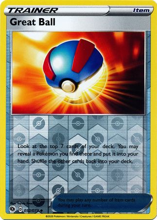 Great Ball – 052/073 – Uncommon Reverse Holo