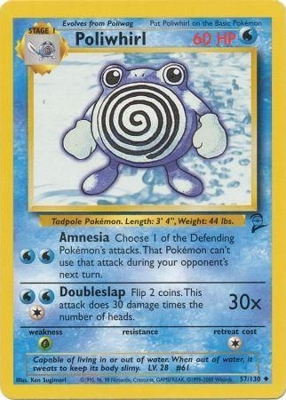 Poliwhirl – 57/130 – Uncommon