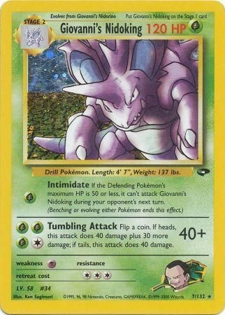 Giovanni’s Nidoking- 7/132 – Holo Unlimited