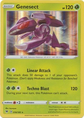 Genesect – 016/185 – Holo Rare