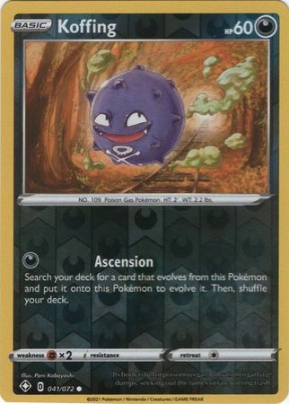 Koffing – 41/72 – Common Reverse Holo