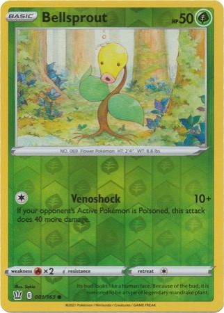 Bellsprout – 1/163 – Common Reverse Holo