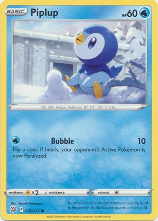 Piplup – 35/172 – Common