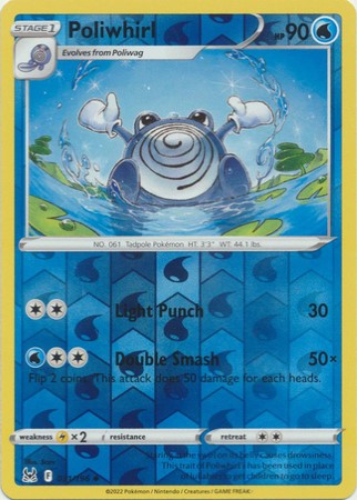 Poliwhirl – 031/196 – Uncommon Reverse Holo