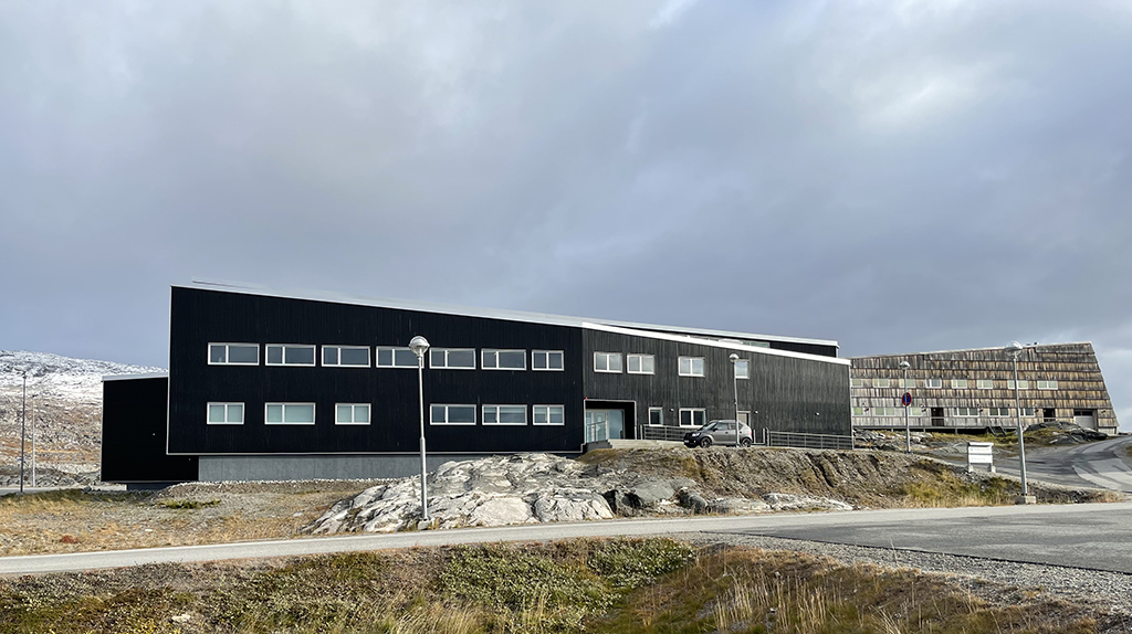 Den Internationale Arktiske Forskningshub i Nuuk (foto: Nicoline Larsen).