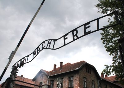 Auschwitz 1 - Arbeit macht frei gate