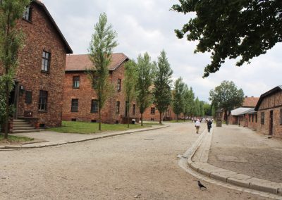 Auschwitz main camp - buildings