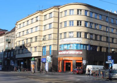 Pomorska Street - former Gestapo HQ in Krakow