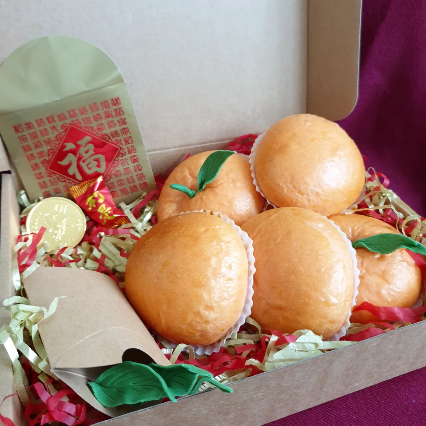 Lucky Orange Bun - Image 3