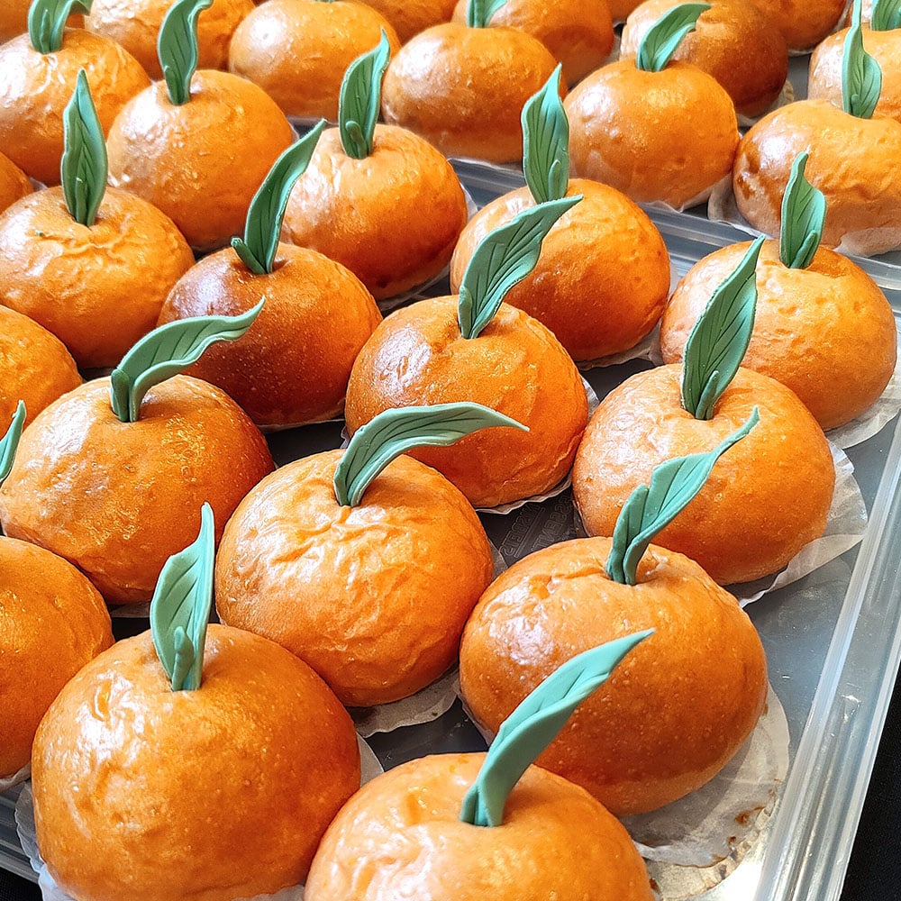 Lucky Orange Bun