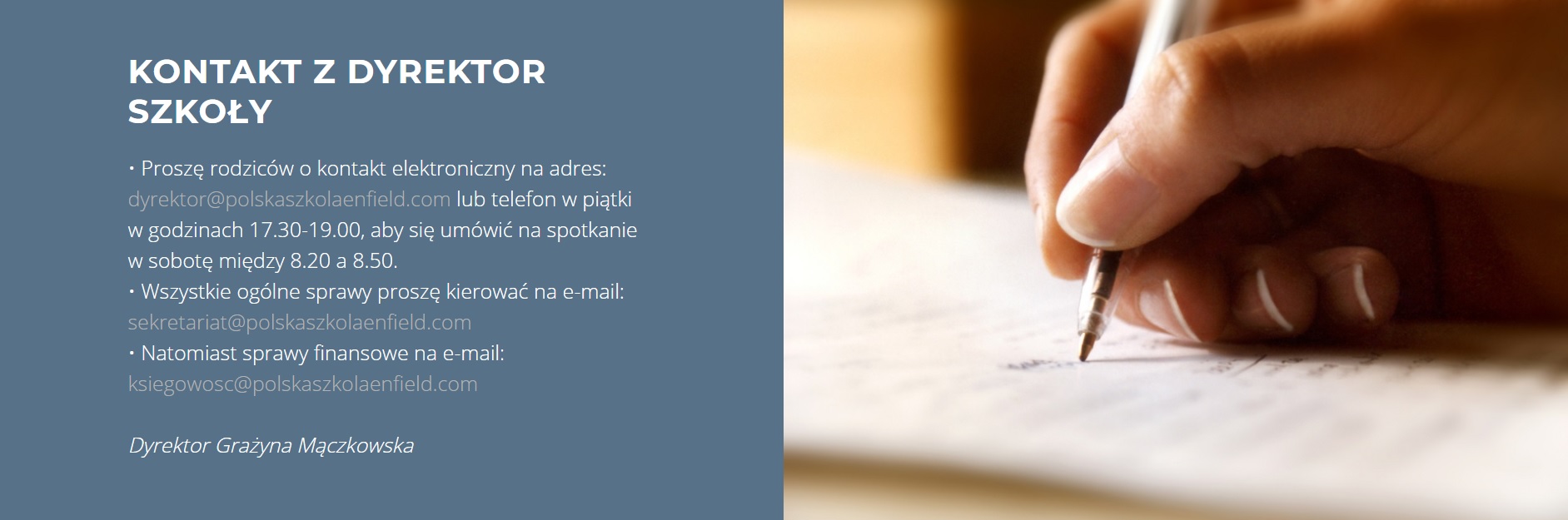 2019-10-15 kontakt z dyrektor